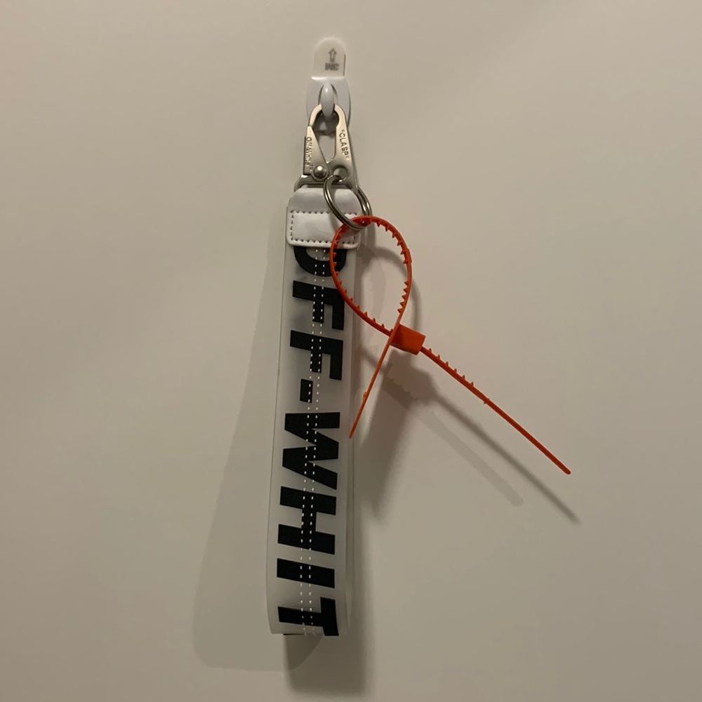off white keychain